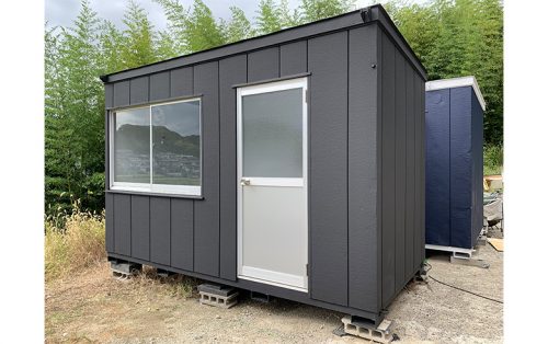 ☆ ユニットハウスコンテナ プレハブ 倉庫 物置 小屋 中古品 P-2