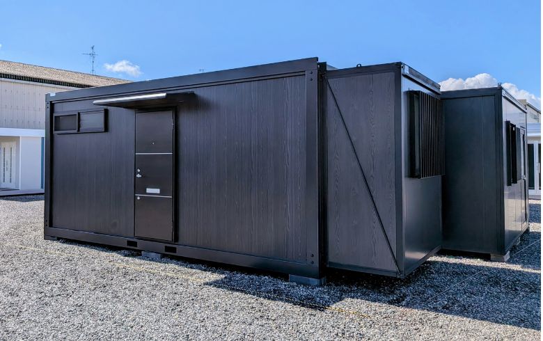 NO.5951 ユニットハウス3.8坪タイプ（スペースBOX付・簡易住宅仕様）　※4.1%OFF